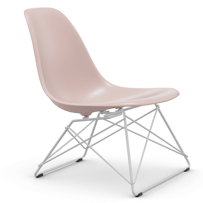 Vitra Eames Plastic Side Chair LSR wit onderstel