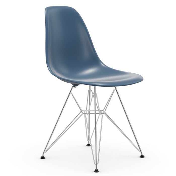 Vitra Eames DSR re stoel verchroomd onderstel