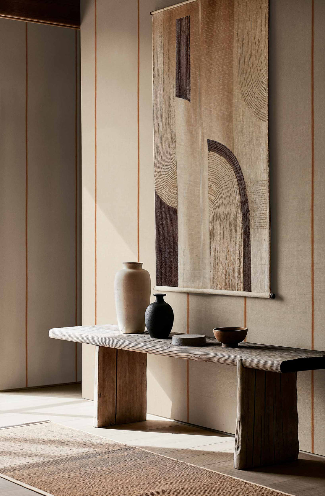 Coordonné behang Yuki Amber B00945