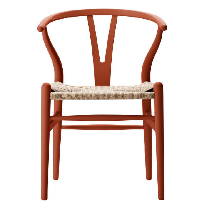 Carl Hansen & Son Wishbone Stoel CH24 Soft Edition Terracotta - By Ilse Crawford