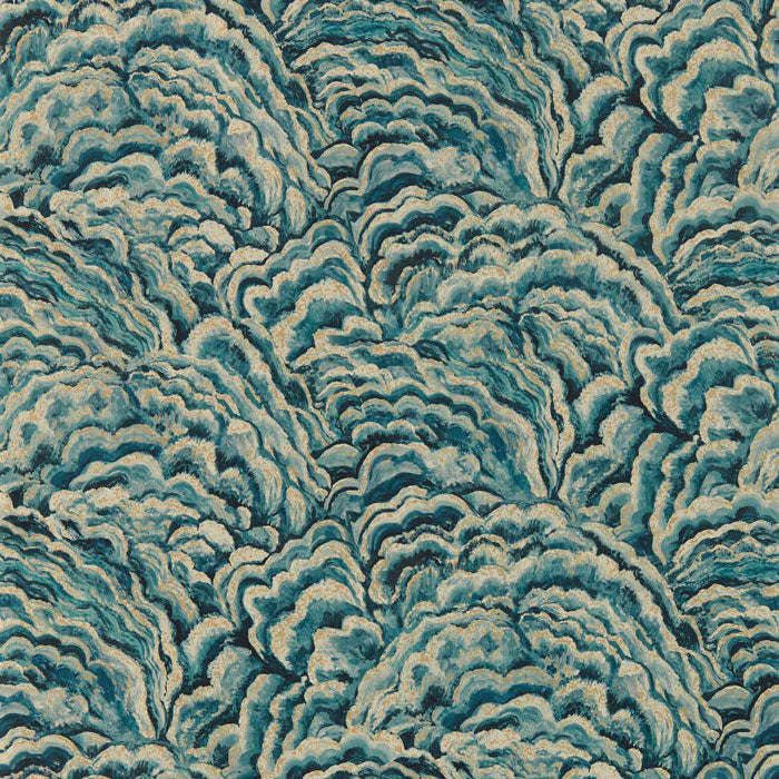 Clarke & Clarke behang Lumino Kingfisher Gilver W0142-03