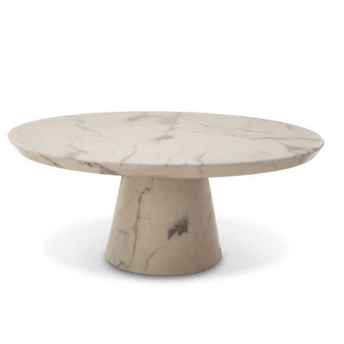 Pols Potten Koffietafel Disc Marble Look