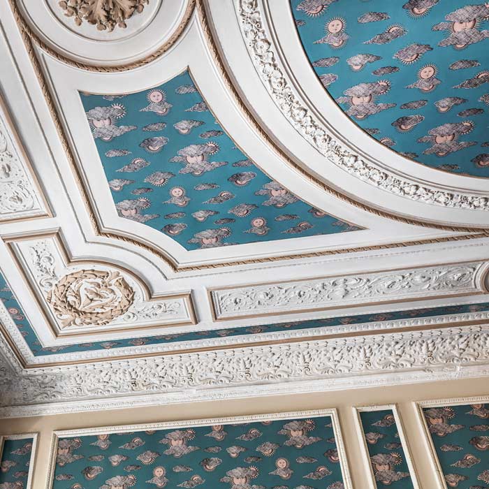 Cole and Son behang Soli e Nuvole 123/2006 Teal rose