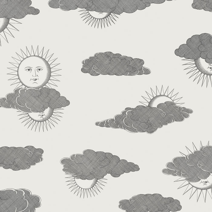 Cole and Son behang Soli e Nuvole 123/2007 black and white