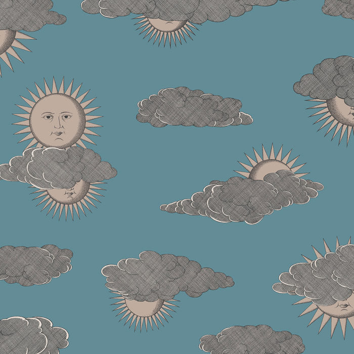 Cole and Son behang Soli e Nuvole 123/2009 beige and soft gold