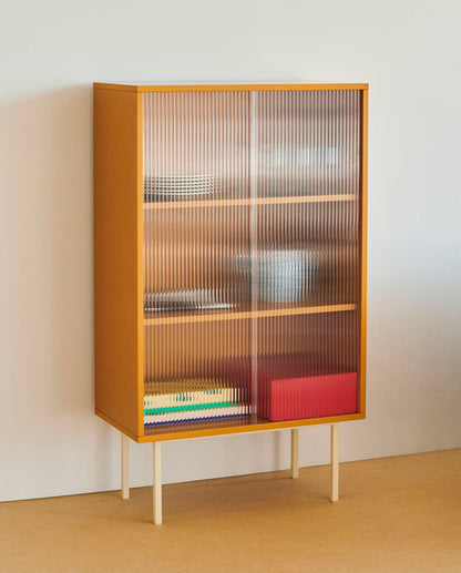 Hay colour cabinet tall