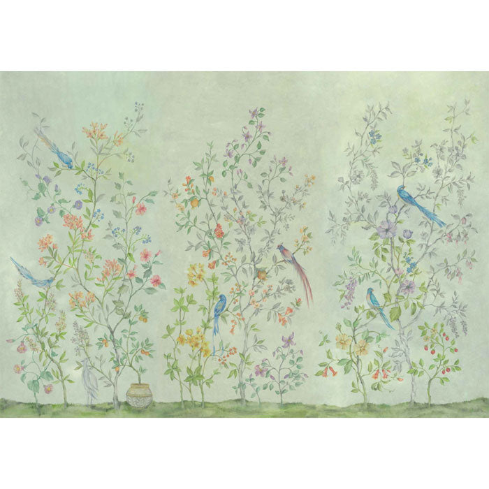 Coordonne Tea Garden green 8800121