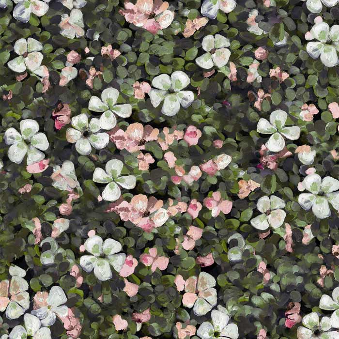 Coordonné behang Floral Tapestry Pink