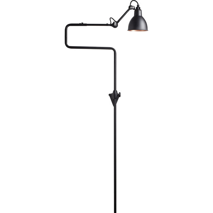DCW Editions lampe gras N217 wandlamp zwart met koper