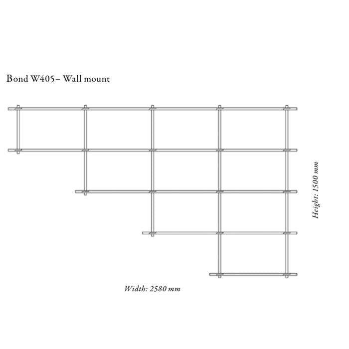 Fogia Bond W405 wall mount kast