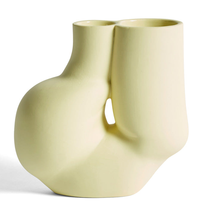 Hay W and S Chubby vase soft yellow