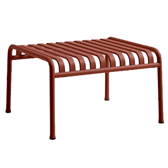 Hay palissade ottoman iron red