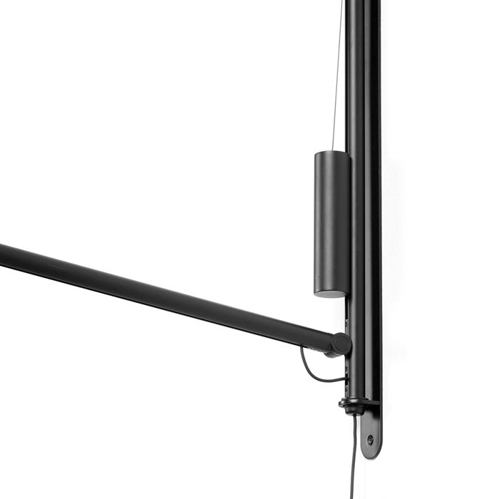 Hay Fifty-Fifty wall lamp soft black