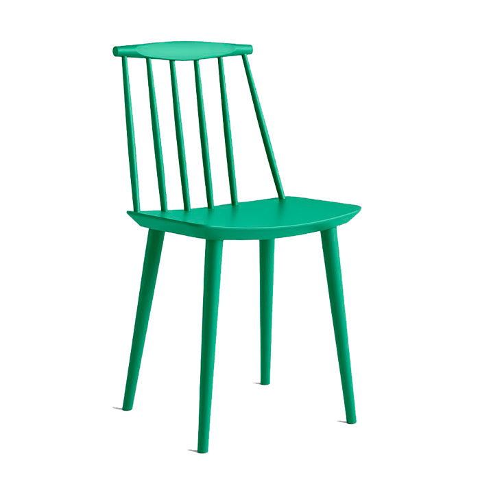 J77 chair j series jade green water based lacquered beech