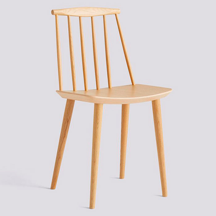 J77 chair J series water based lacquered Oak