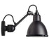 DCW éditions Lampe Gras N304 Classic Outdoor Seaside wandlamp black, zwart