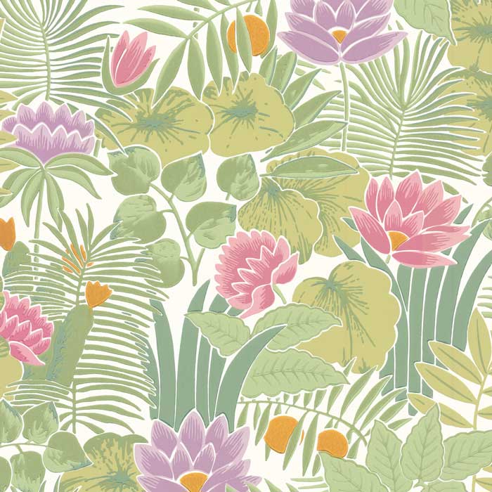 Little Greene Behang Reverie Jardin