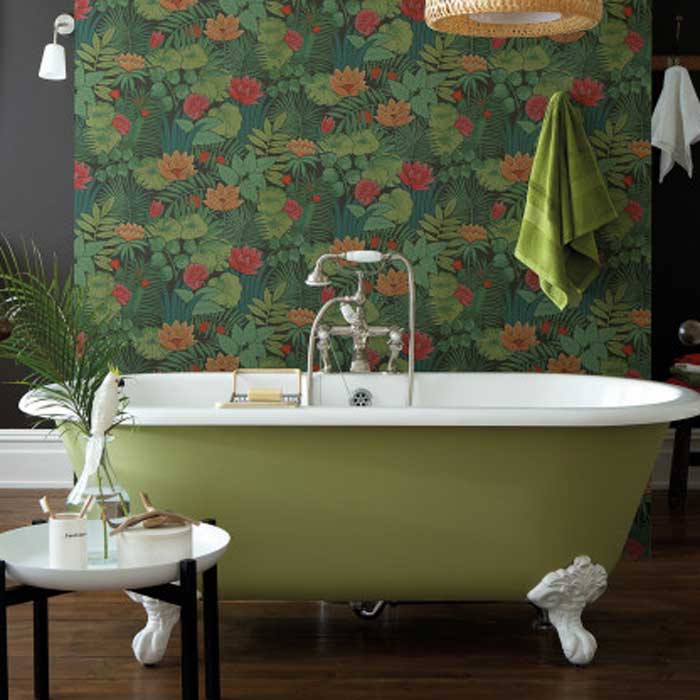 Little Greene Behang Reverie Jungle