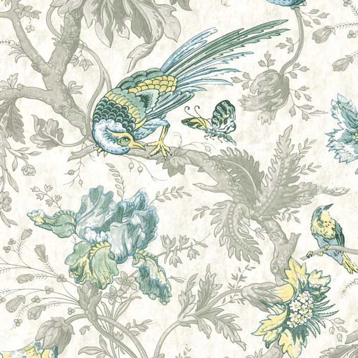 Little Greene behang Crowe Hall Lane Paradise