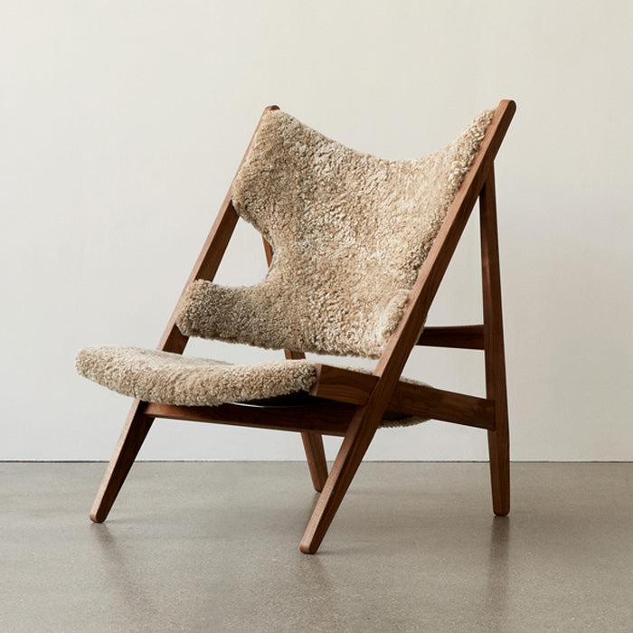 Audo Knitting Chair Sheepskin