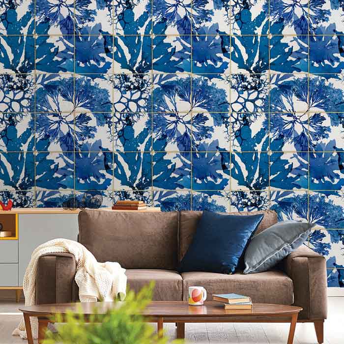 Mind the Gap Algae in blue WP20179