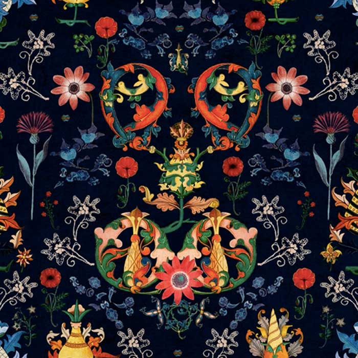 Mind the Gap behang Transylvania Folk in Blue WP20312