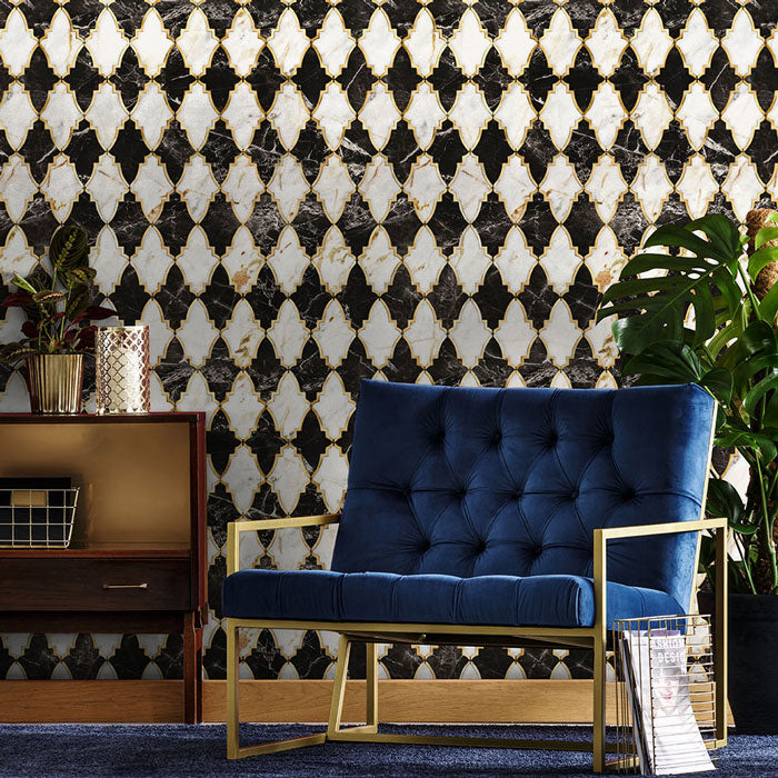 Mind the gap Empire Onys Metallic edition behang WP20289