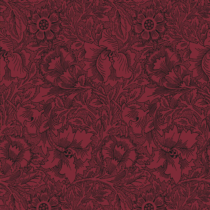 Morris-and-Co-Poppy-Claret-216956