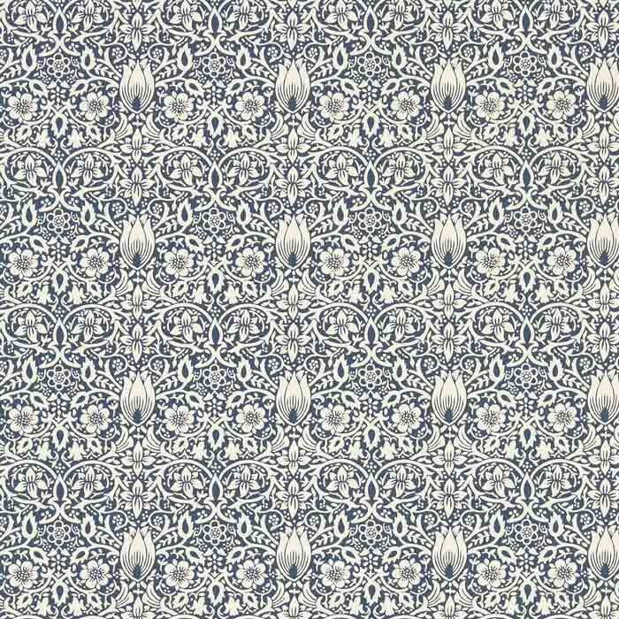 Morris and Co behang Borage Inky Fingers 217199