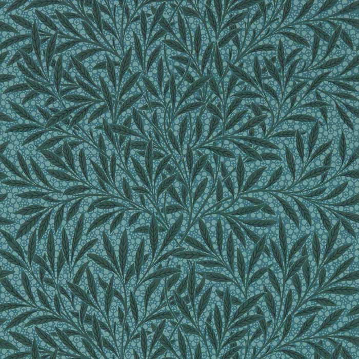 Morris and Co behang Emerys Willow Emery Blue 217183