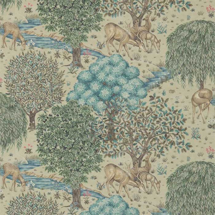 Morris and Co the Brook Linen 216478