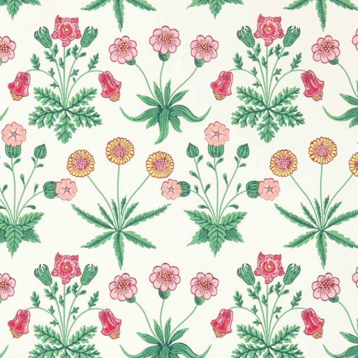 Morris and Co behang Daisy Strawberry fields 510005
