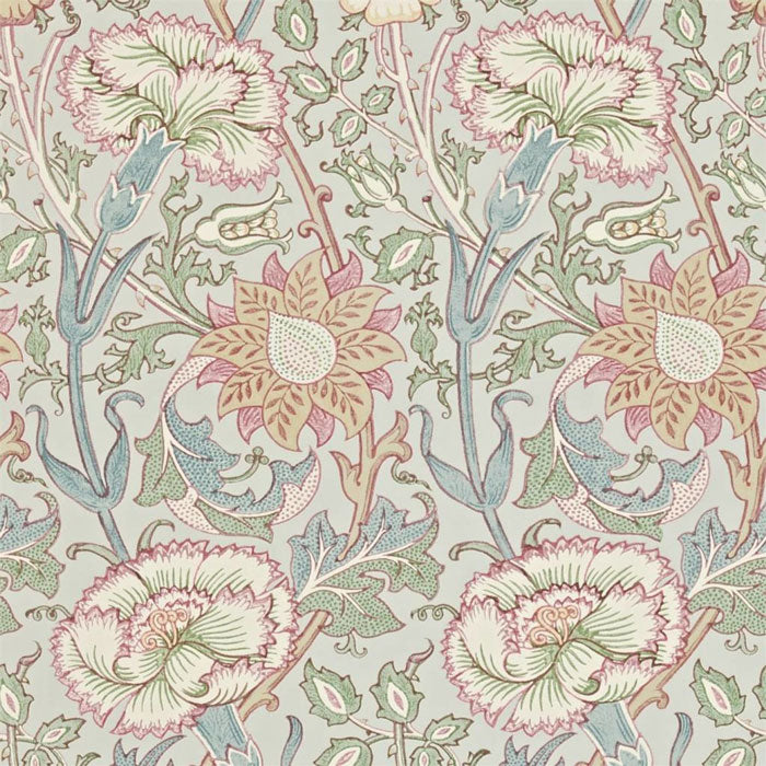 Morris and Co Pink and Rose Eggshel/rose 212568