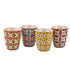 Pols Potten cups colour Hippy set 4