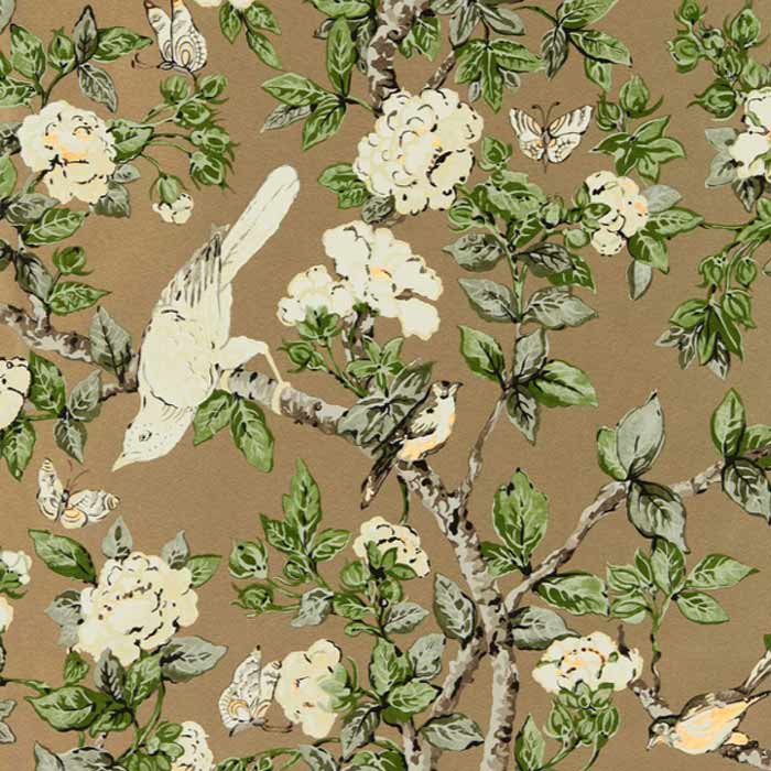 Sanderson Caverley Gold Metallic/Gardenia Green 217036