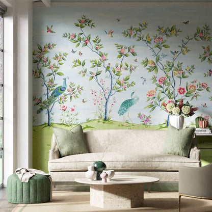 Harlequin behang Florence Sky/Meadow/Blossom 112889