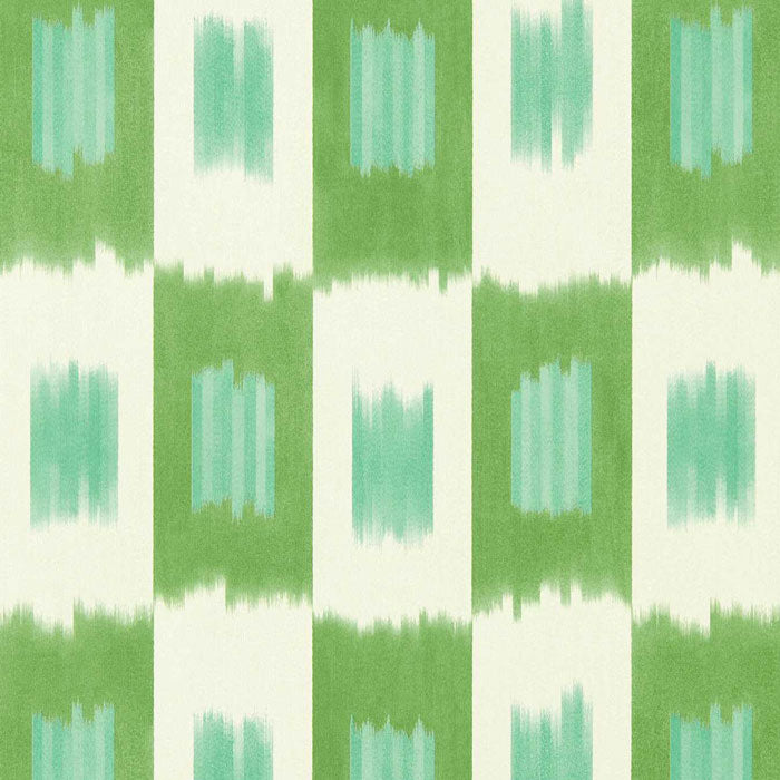 Harlequin behang Shiruku Emerald/Forest/Silver Willow 112921