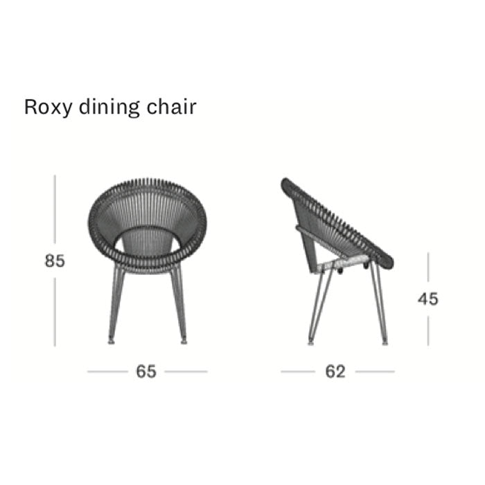 Vincent Sheppard Roxy Dining Chair Outdoor