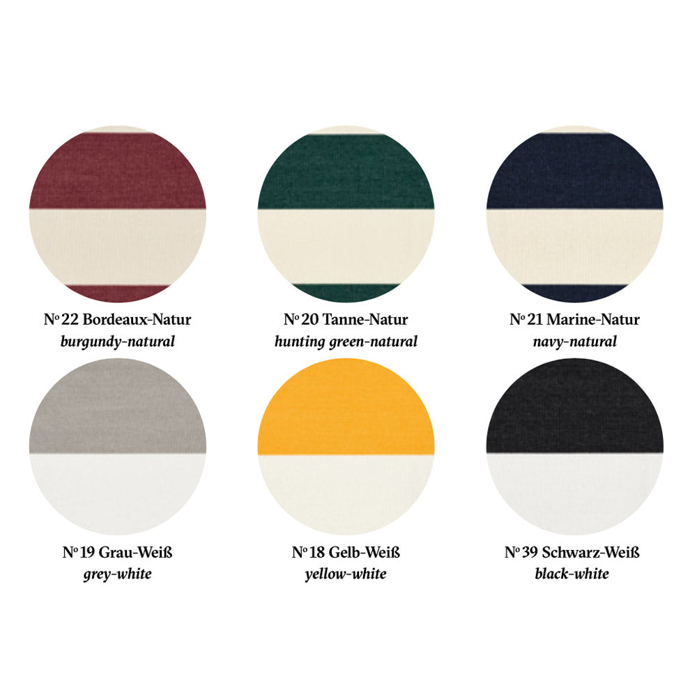 Weishäupl Klassiek parasol Block stripes kleuren