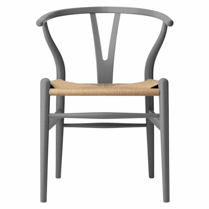Carl Hansen & Son Wishbone Stoel CH24 Soft Edition Slate - By Ilse Crawford