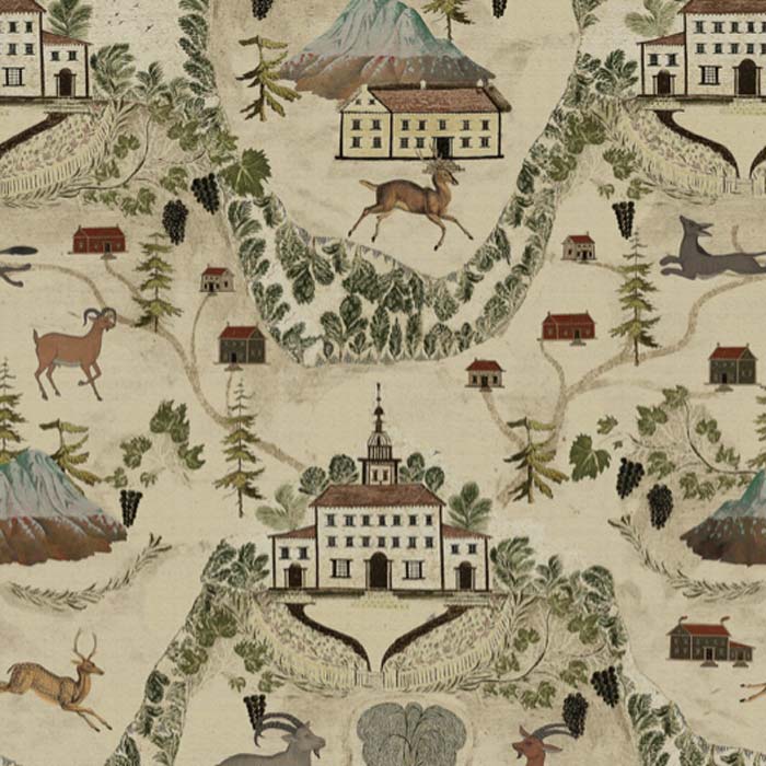 Mind the Gap behang Galtür of tyrol Taupe WP20688