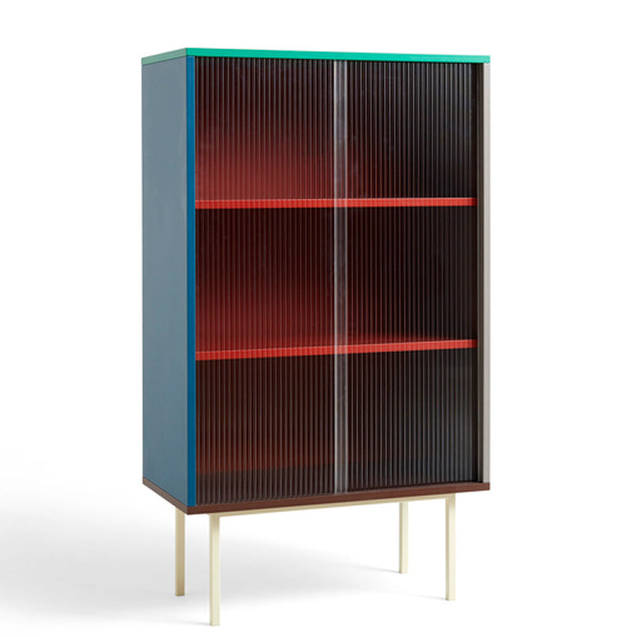 HAY COLOUR CABINET TALL