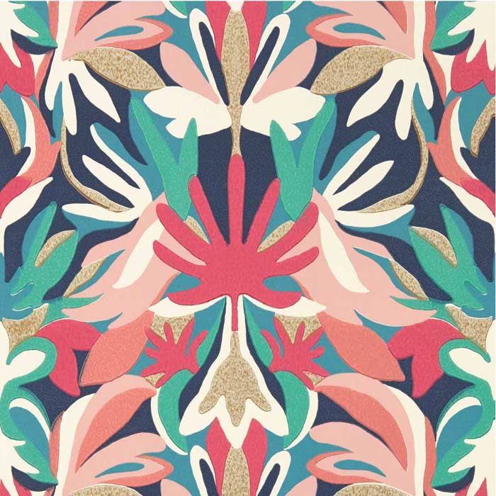 Harlequin behang Melora Brazilian Rosewood/Ink/Amazonia 112761