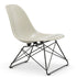 Vitra Eames Fiberglass Side Chair LSR zwart onderstel