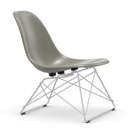 Vitra Eames Fiberglass Side Chair LSR wit onderstel